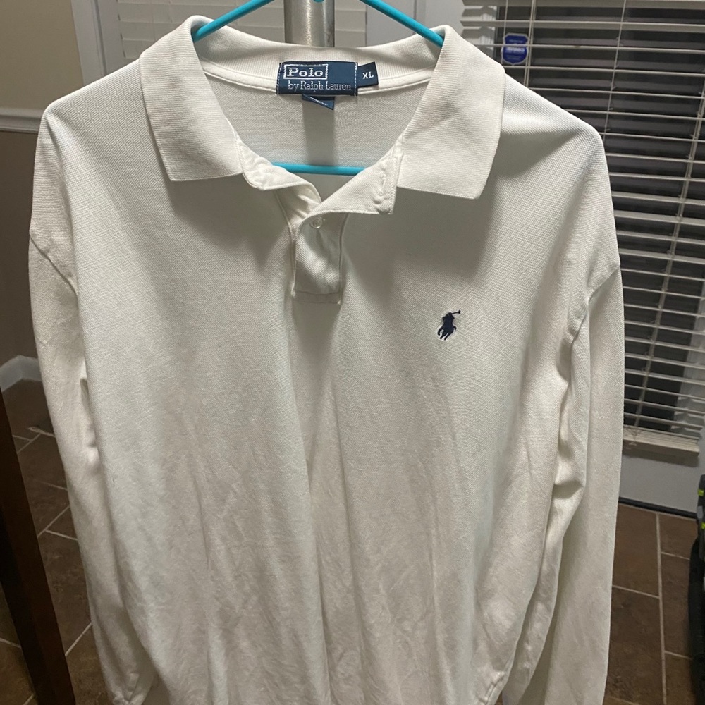 Long sleeve polo by Ralph Lauren